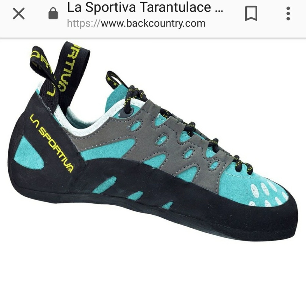La sportiva climbing shoes
